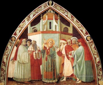  Esteban Obras - Disputa de San Esteban del Renacimiento temprano Paolo Uccello